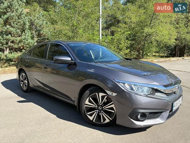 Honda Civic, 2016г. 1.5л. бензин Київ в кредит