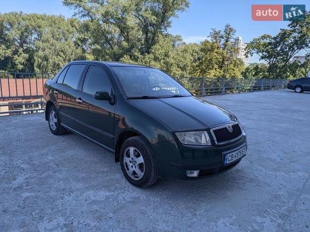 Skoda Fabia, 2002г. 1.4л. бензин Чернігів в кредит