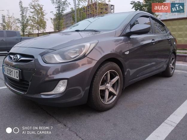 Hyundai Accent, 2013г. 1.4л. гібрид Київ в кредит