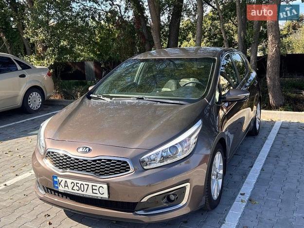 Kia Ceed, 2017г. 1.6л. бензин Київ в кредит