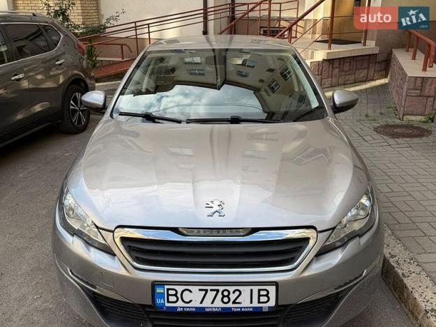 Peugeot 308, 2015г. 1.6л. дизель Львів в кредит