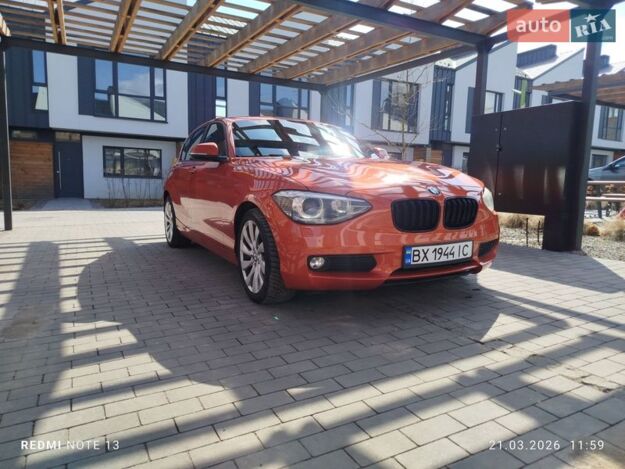 Bmw 1 series, 2012г. 1.6л. бензин Хмельницький в кредит