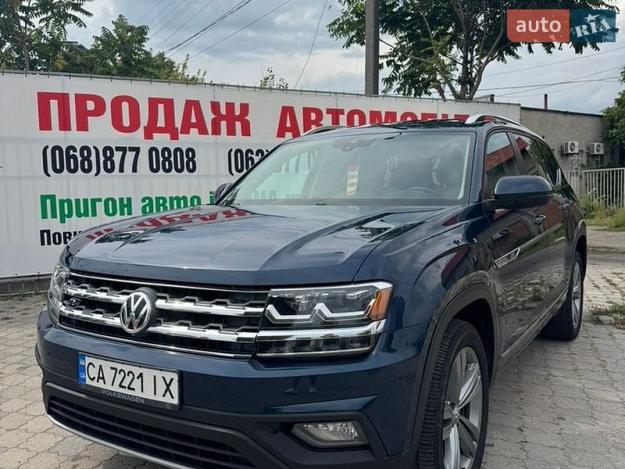 Volkswagen Atlas, 2018г. 3.6л. бензин Черкаси в кредит