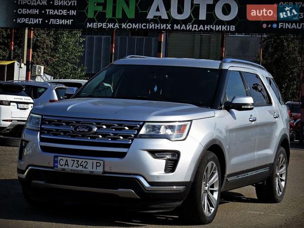 Ford Explorer, 2017г. 3.5л. гібрид Черкаси в кредит