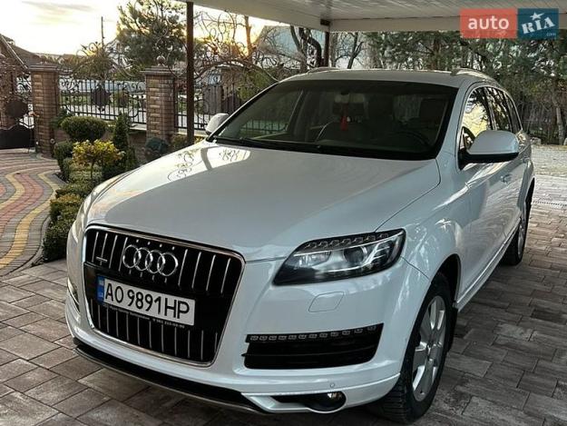 Audi Q7, 2013г. 3.0л. дизель Ужгород в кредит