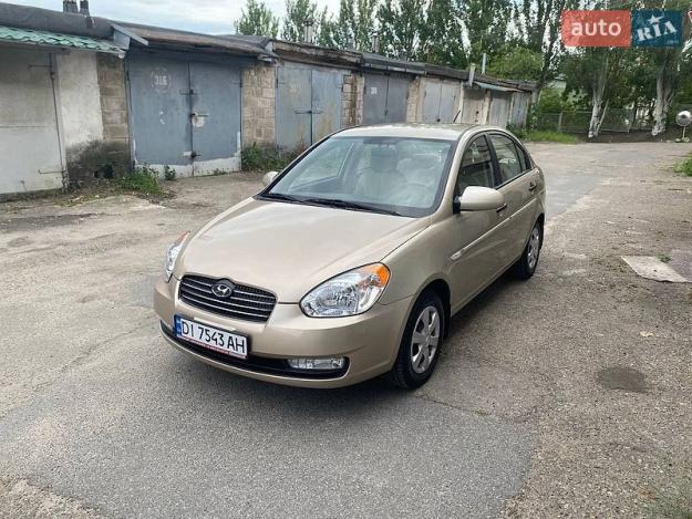 Hyundai Accent, 2008г. 1.4л. бензин Дніпро в кредит