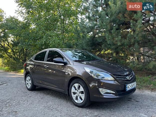 Hyundai Accent, 2016г. 1.4л. бензин Луцьк в кредит