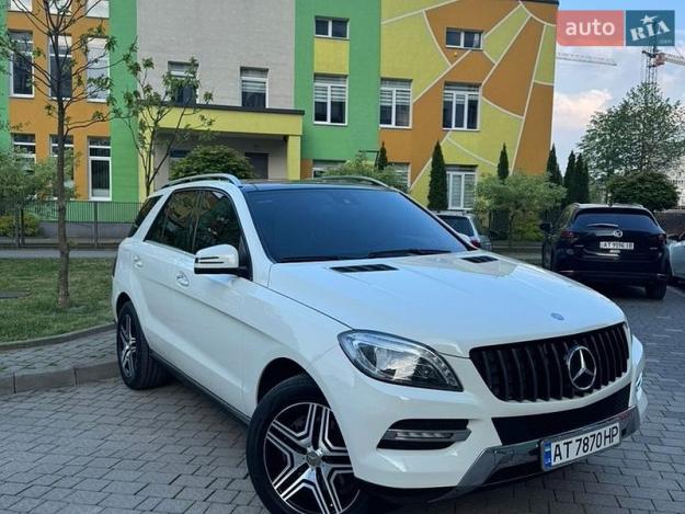 Mercedes-benz M-class, 2012г. 3.0л. дизель Івано-Франківськ в кредит