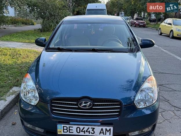 Hyundai Accent, 2008г. 1.4л. бензин Миколаїв в кредит