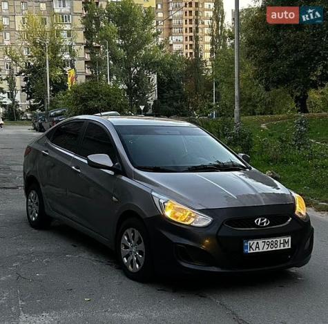 Hyundai Accent, 2017г. 1.4л. гібрид Київ в кредит