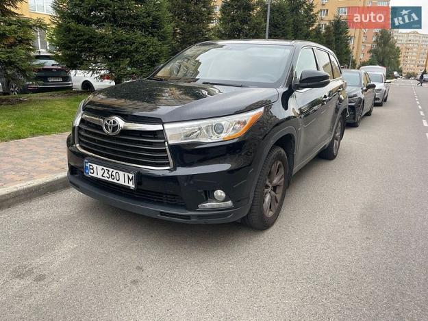 Toyota Highlander, 2015г. 2.7л. гібрид Київ в кредит