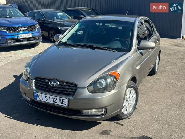Hyundai Accent, 2008г. 1.5л. дизель Київ в кредит