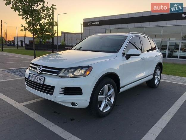 Volkswagen Touareg, 2014г. 3.0л. дизель Ужгород в кредит