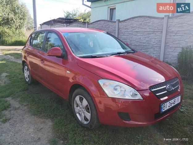 Kia Ceed, 2007г. 1.6л. бензин Полтава в кредит
