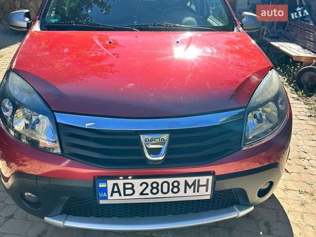 Dacia Sandero stepway, 2011г. 1.6л. бензин Вінниця в кредит