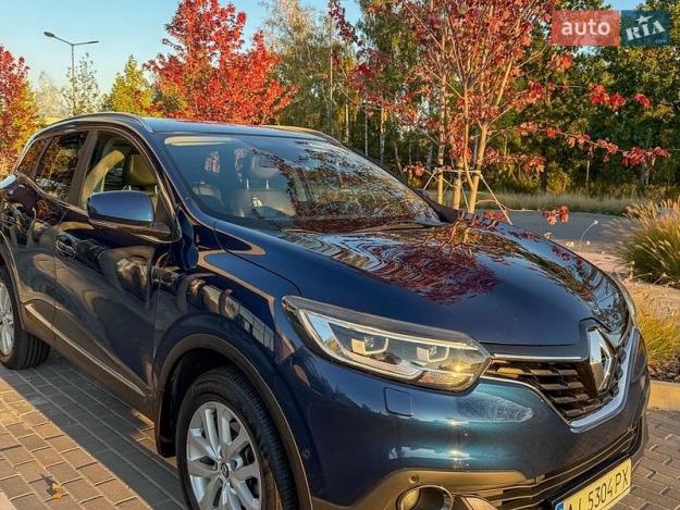 Renault Kadjar, 2016г. 1.5л. дизель Київ в кредит