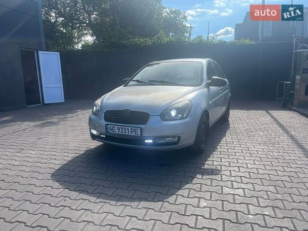 Hyundai Accent, 2008г. 1.4л. бензин Дніпро в кредит