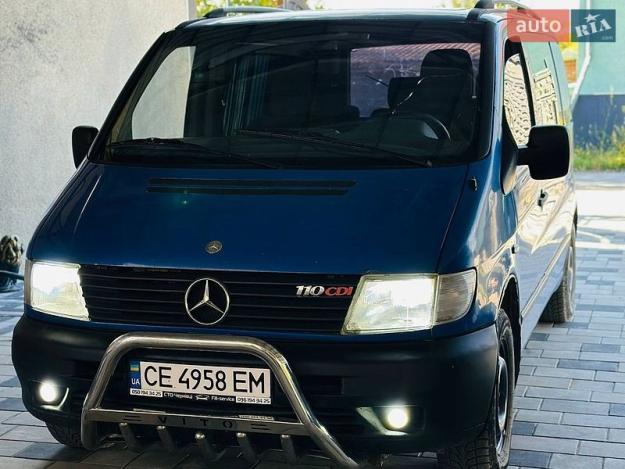 Mercedes-benz Vito, 2000г. 2.1л. дизель Чернівці в кредит
