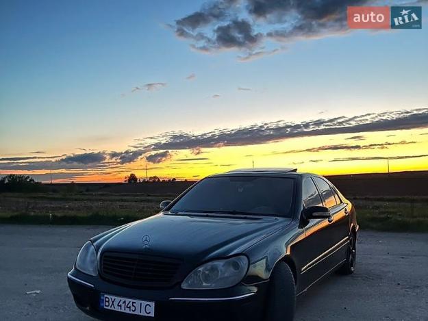 Mercedes-benz S-class, 2001г. 3.2л. бензин Хмельницький в кредит