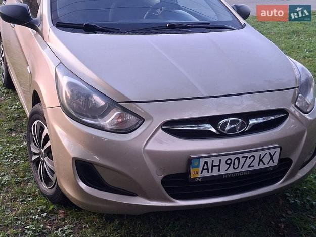 Hyundai Accent, 2012г. 1.4л. бензин Дніпро в кредит