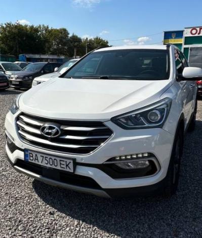 Hyundai Santa fe, 2016г. 2.2л. дизель Олександрія в кредит