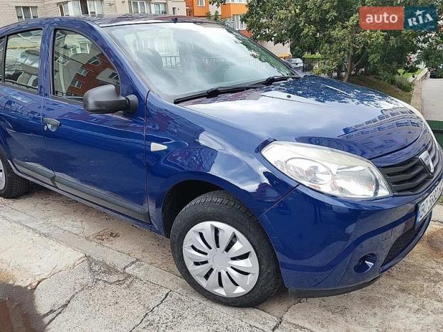 Dacia Sandero, 2009г. 1.2л. бензин Тернопіль в кредит