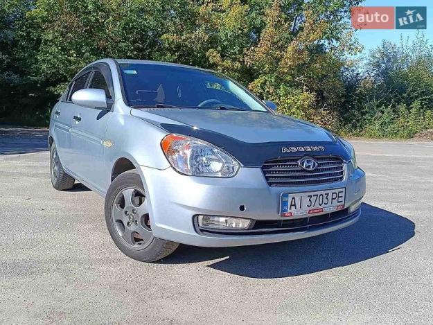 Hyundai Accent, 2008г. 1.4л. бензин Київ в кредит