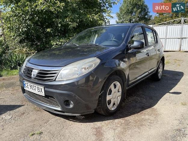 Dacia Sandero, 2008г. 1.6л. бензин Чернівці в кредит