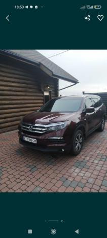 Honda Pilot, 2016г. 3.5л. бензин Запоріжжя в кредит