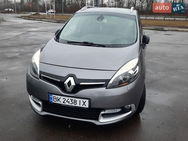 Renault Grand scenic, 2016г. 1.5л. дизель Рівне в кредит