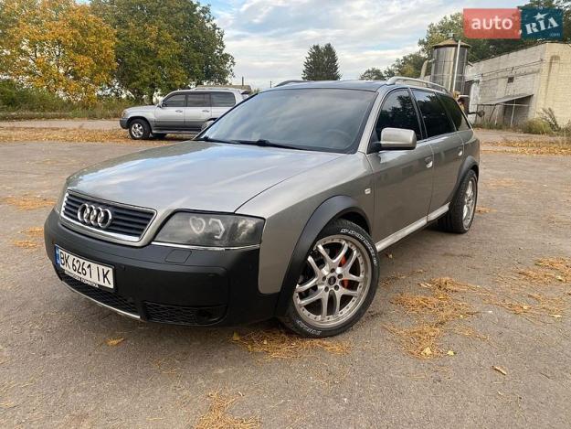 Audi A6 allroad, 2000г. 2.5л. дизель Рівне в кредит
