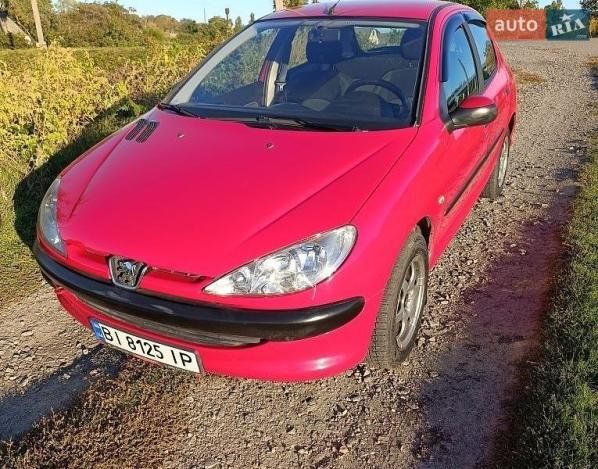 Peugeot 206, 2006г. 1.4л. бензин Полтава в кредит