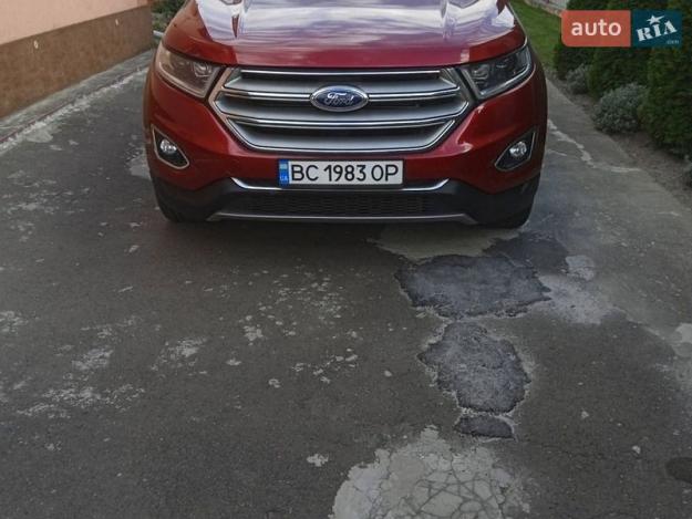 Ford Edge, 2017г. 3.5л. гібрид Львів в кредит