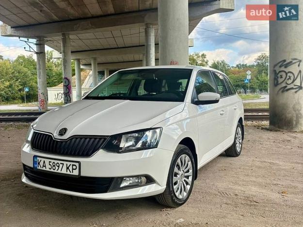 Skoda Fabia, 2017г. 1.0л. бензин Київ в кредит