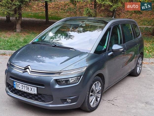 Citroen Grand c4 picasso, 2014г. 2.0л. дизель Львів в кредит
