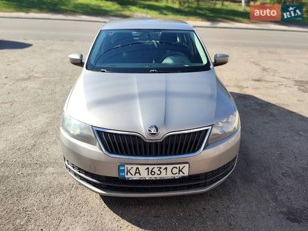 Skoda Rapid, 2017г. 1.6л. гібрид Київ в кредит
