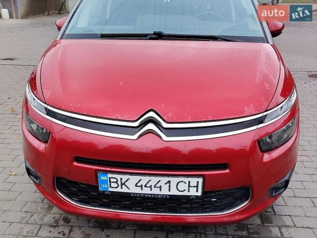 Citroen Grand c4 picasso, 2016г. 1.6л. дизель Рівне в кредит