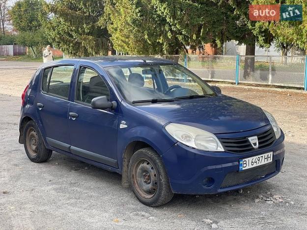 Dacia Sandero, 2009г. 1.4л. бензин Харків в кредит