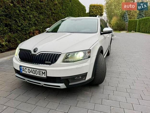 Skoda Octavia scout, 2015г. 2.0л. дизель Луцьк в кредит