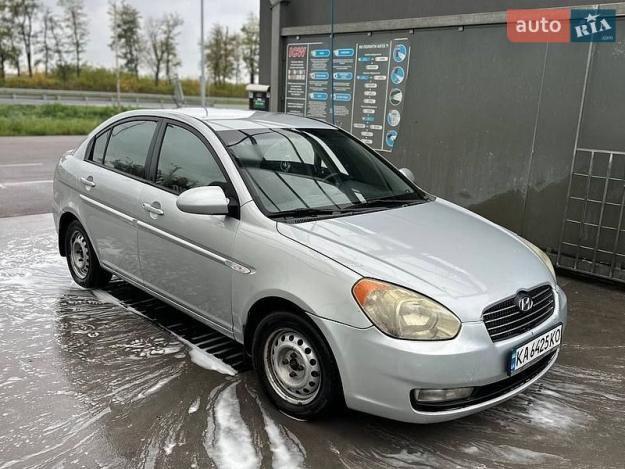 Hyundai Accent, 2007г. 1.6л. бензин Київ в кредит