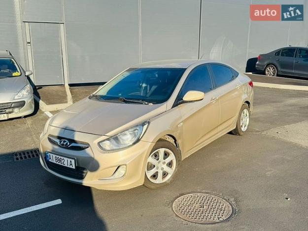 Hyundai Accent, 2011г. 1.4л. бензин Київ в кредит