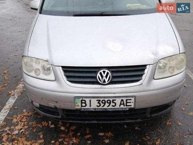 Volkswagen Touran, 2006г. 1.9л. дизель Полтава в кредит