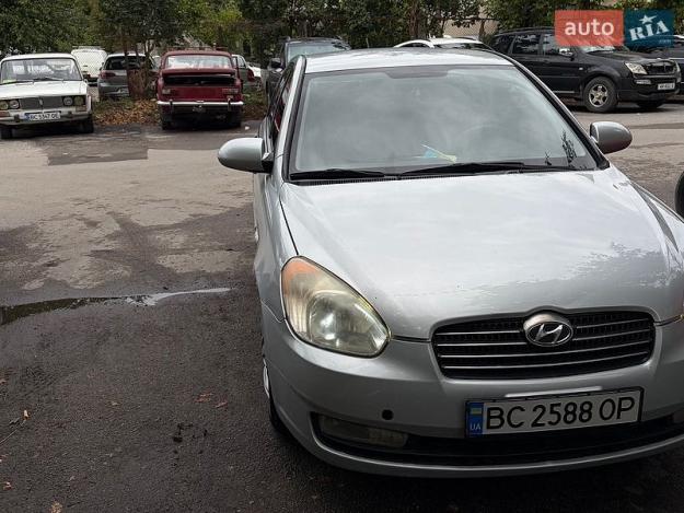 Hyundai Accent, 2008г. 1.4л. бензин Львів в кредит