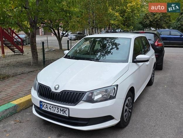 Skoda Fabia, 2017г. 1.0л. бензин Київ в кредит