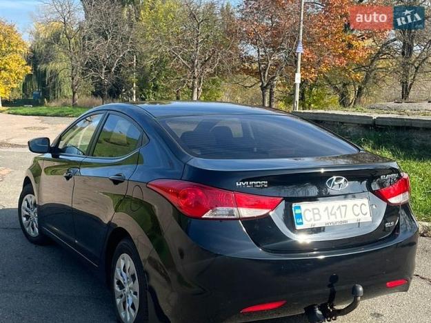 Hyundai Elantra, 2013г. 1.6л. гібрид Чернігів в кредит