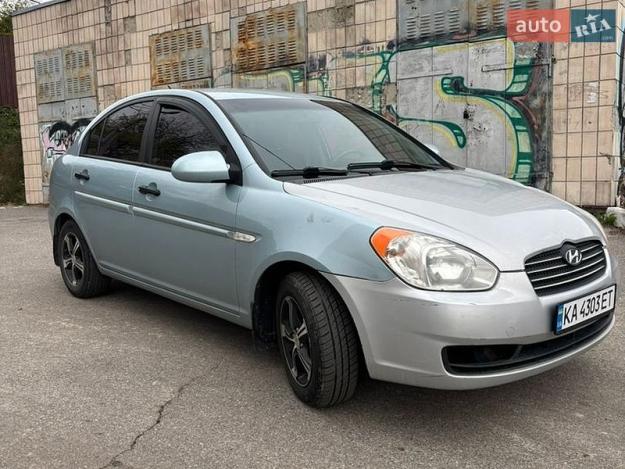 Hyundai Accent, 2008г. 1.4л. бензин Київ в кредит