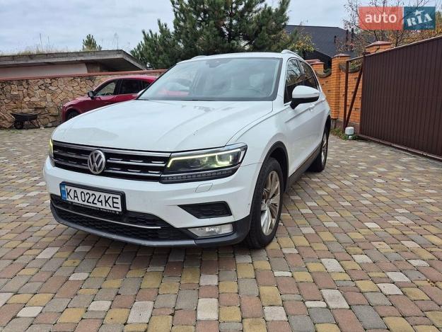 Volkswagen Tiguan, 2016г. 2.0л. дизель Київ в кредит
