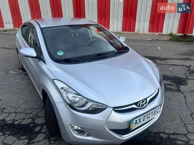 Hyundai Elantra, 2013г. 1.6л. гібрид Харків в кредит