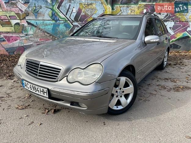Mercedes-benz C-class, 2003г. 2.2л. дизель Луцьк в кредит